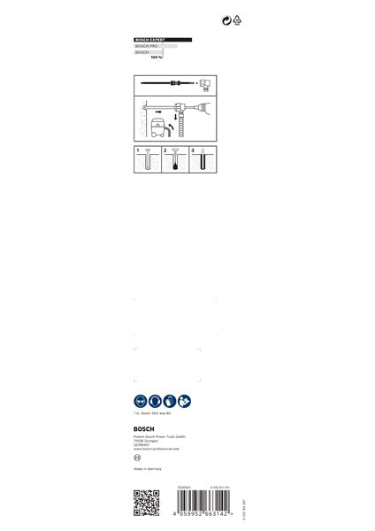 BOSCH EXPERT SDS Clean max-8X burgija za udarne bušilice 20×400×650 - EXPERT SDS Clean max-8X 20x400x650 mm (2608901782) Madras doo Beograd Madras doo Beograd