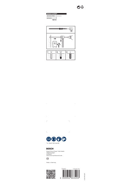BOSCH EXPERT SDS Clean max-8X burgija za udarne bušilice 22×400×650 - EXPERT SDS Clean max-8X 22x400x650 mm (2608901788) Madras doo Beograd Madras doo Beograd