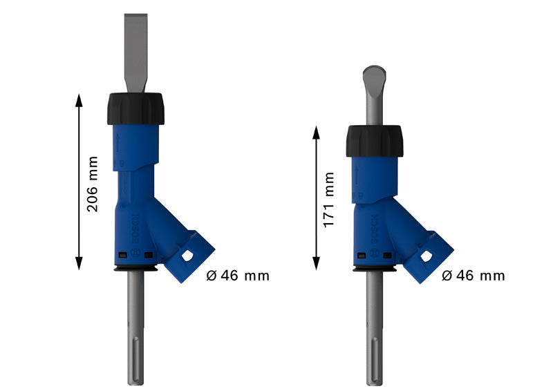 BOSCH EXPERT SDS Clean max adapter za pljosnato dleto 25×400 mm - EXPERT SDS CLEAN set za štemovanje (2608901477) Madras doo Beograd Madras doo Beograd