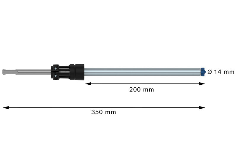 BOSCH EXPERT SDS Clean plus-8X burgija za udarne bušilice 14×200×350 - EXPERT SDS Clean plus-8X 14x200x350 mm (2608901768) Madras doo Beograd Madras doo Beograd