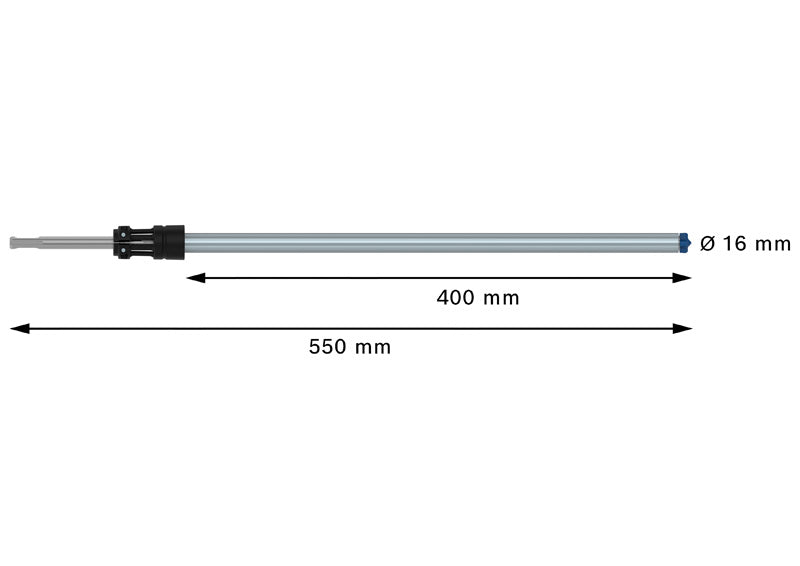 BOSCH EXPERT SDS Clean plus-8X burgija za udarne bušilice 16×400×550 - EXPERT SDS Clean plus-8X 16x400x550 mm (2608901774) Madras doo Beograd Madras doo Beograd