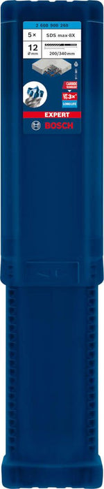 Bosch EXPERT SDS max-8X burgija za udarne bušilice od 12 x 200 x 340 mm, 5-delni - 2608900260 Burgija SDS - Max BOSCH Madras doo Beograd