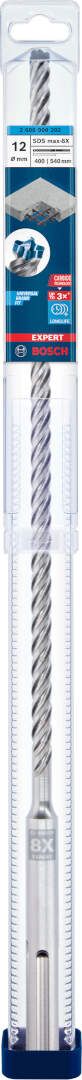 Bosch EXPERT SDS max-8X burgija za udarne bušilice od 12 x 400 x 540 mm - 2608900202 Burgija SDS - Max BOSCH Madras doo Beograd