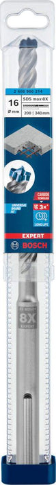 Bosch EXPERT SDS max-8X burgija za udarne bušilice od 16 x 200 x 340 mm - 2608900214 Burgija SDS - Max BOSCH Madras doo Beograd