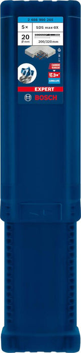Bosch EXPERT SDS max-8X burgija za udarne bušilice od 20 x 200 x 320 mm, 5-delni - 2608900265 Burgija SDS - Max BOSCH Madras doo Beograd