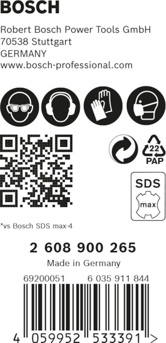 Bosch EXPERT SDS max-8X burgija za udarne bušilice od 20 x 200 x 320 mm, 5-delni - 2608900265 Burgija SDS - Max BOSCH Madras doo Beograd