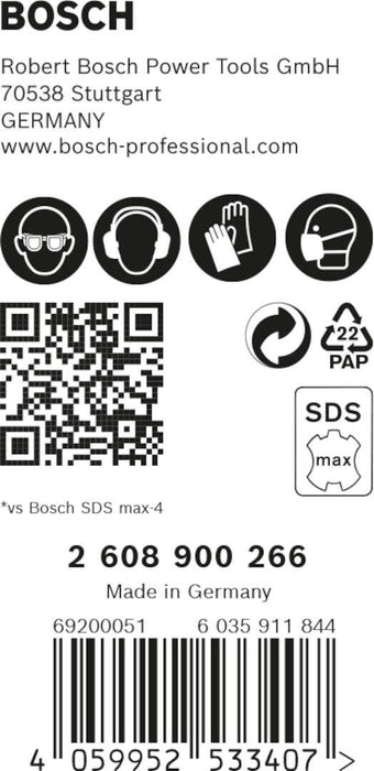 Bosch EXPERT SDS max-8X burgija za udarne bušilice od 20 x 400 x 520 mm, 5-delni - 2608900266 Burgija SDS - Max BOSCH Madras doo Beograd