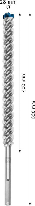 Bosch EXPERT SDS max-8X burgija za udarne bušilice od 28 x 400 x 520 mm - 2608900248 Burgija SDS - Max BOSCH Madras doo Beograd