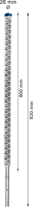 Bosch EXPERT SDS max-8X burgija za udarne bušilice od 28 x 800 x 920 mm - 2608900250 Burgija SDS - Max BOSCH Madras doo Beograd