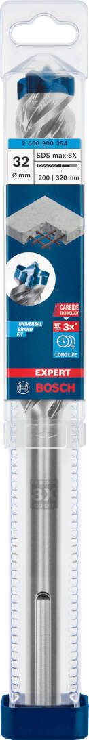 Bosch EXPERT SDS max-8X burgija za udarne bušilice od 32 x 200 x 320 mm - 2608900254 Burgija SDS - Max BOSCH Madras doo Beograd