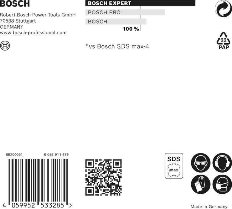 Bosch EXPERT SDS max-8X burgija za udarne bušilice od 32 x 200 x 320 mm - 2608900254 Burgija SDS - Max BOSCH Madras doo Beograd