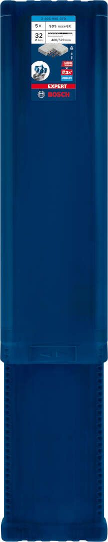 Bosch EXPERT SDS max-8X burgija za udarne bušilice od 32 x 400 x 520 mm, 5-delni - 2608900270 Burgija SDS - Max BOSCH Madras doo Beograd