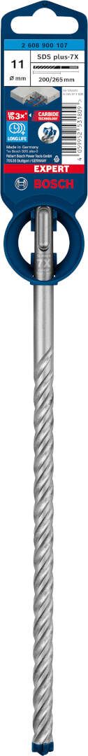 Bosch EXPERT SDS plus-7X burgija za udarne bušilice od 11 x 200 x 265 mm - 2608900107 Burgija SDS - Plus BOSCH Madras doo Beograd