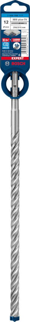 Bosch EXPERT SDS plus-7X burgija za udarne bušilice od 12 x 250 x 315 mm - 2608900111 Burgija SDS - Plus BOSCH Madras doo Beograd