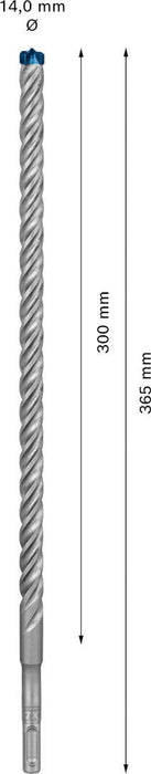 Bosch EXPERT SDS plus-7X burgija za udarne bušilice od 14 x 300 x 365 mm - 2608900123 Burgija SDS - Plus BOSCH Madras doo Beograd