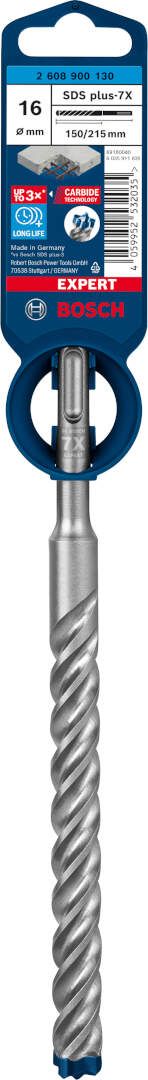 Bosch EXPERT SDS plus-7X burgija za udarne bušilice od 16 x 150 x 215 mm - 2608900130 Burgija SDS - Plus BOSCH Madras doo Beograd