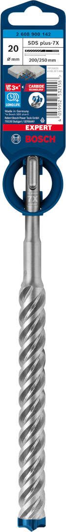 Bosch EXPERT SDS plus-7X burgija za udarne bušilice od 20 x 200 x 250 mm - 2608900142 Burgija SDS - Plus BOSCH Madras doo Beograd