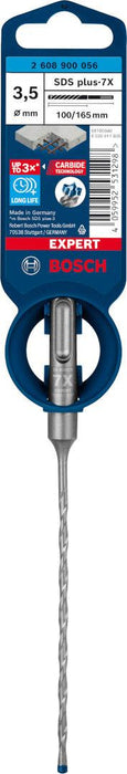Bosch EXPERT SDS plus-7X burgija za udarne bušilice od 3,5 x 100 x 165 mm - 2608900056 Burgija SDS - Plus BOSCH Madras doo Beograd