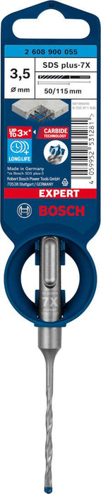 Bosch EXPERT SDS plus-7X burgija za udarne bušilice od 3,5 x 50 x 115 mm - 2608900055 Burgija SDS - Plus BOSCH Madras doo Beograd