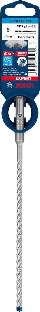 Bosch EXPERT SDS plus-7X burgija za udarne bušilice od 6 x 150 x 215 mm - 2608900073 Burgija SDS - Plus BOSCH Madras doo Beograd