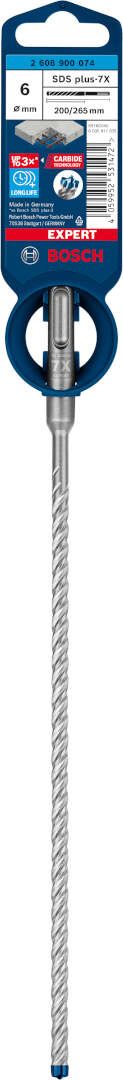 Bosch EXPERT SDS plus-7X burgija za udarne bušilice od 6 x 200 x 265 mm - 2608900074 Burgija SDS - Plus BOSCH Madras doo Beograd