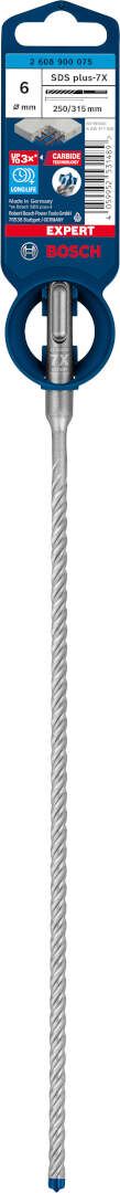 Bosch EXPERT SDS plus-7X burgija za udarne bušilice od 6 x 250 x 315 mm - 2608900075 Burgija SDS - Plus BOSCH Madras doo Beograd