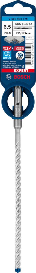 Bosch EXPERT SDS plus-7X burgija za udarne bušilice od 6,5 x 150 x 215 mm - 2608900079 Burgija SDS - Plus BOSCH Madras doo Beograd