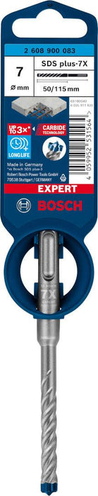 Bosch EXPERT SDS plus-7X burgija za udarne bušilice od 7 x 50 x 115 mm - 2608900083 Burgija SDS - Plus BOSCH Madras doo Beograd