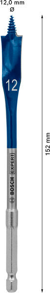 BOSCH EXPERT Self Cut Speed pljosnata burgija, 12×152 mm - (2608902088) Madras doo Beograd Madras doo Beograd