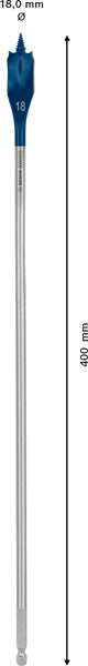 BOSCH EXPERT Self Cut Speed pljosnata burgija od 18 x 400 mm - Burgija glodalica Expert SelfCut Speed (2608900345) Madras doo Beograd Madras doo Beograd