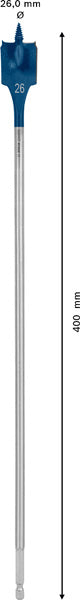 BOSCH EXPERT Self Cut Speed pljosnata burgija od 26 x 400 mm - Burgija glodalica Expert SelfCut Speed (2608900351) Madras doo Beograd Madras doo Beograd