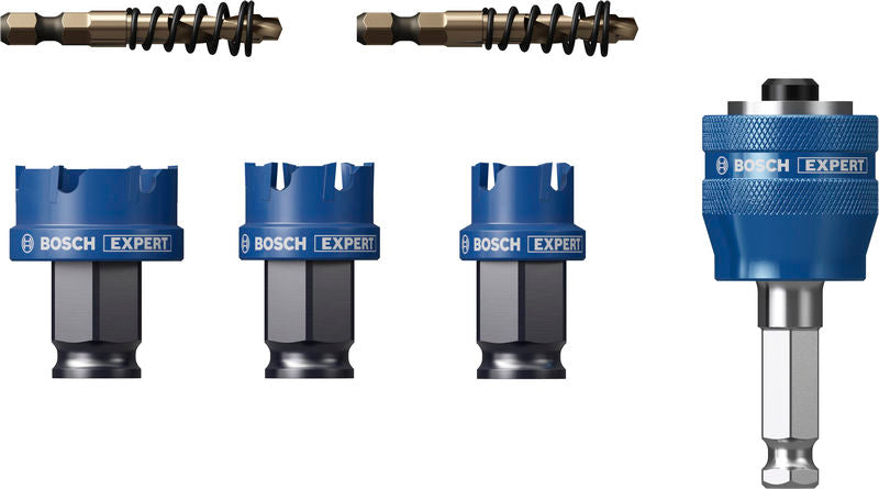 BOSCH EXPERT Sheet Metal Power Change Plus testera za otvore, 22; 25; 32×5 mm, 6 delova - Testera za otvore P SM T 3p Set (2608901963) Madras doo Beograd Madras doo Beograd