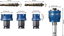 BOSCH EXPERT Sheet Metal Power Change Plus testera za otvore, 22; 25; 32×5 mm, 6 delova - Testera za otvore P SM T 3p Set (2608901963) Madras doo Beograd Madras doo Beograd