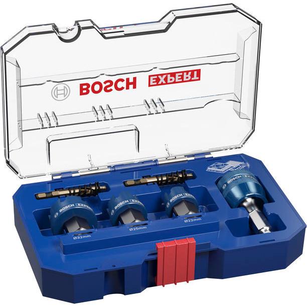 BOSCH EXPERT Sheet Metal Power Change Plus testera za otvore, 22; 25; 32×5 mm, 6 delova - Testera za otvore P SM T 3p Set (2608901963) Madras doo Beograd Madras doo Beograd