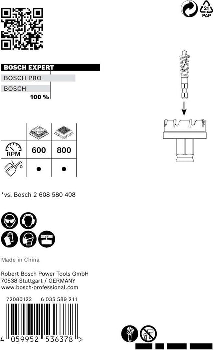 Bosch EXPERT Sheet Metal testera za otvore od 20 x 5 mm - 2608900491 Testera za otvore BOSCH Madras doo Beograd