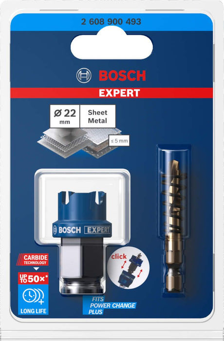 Bosch EXPERT Sheet Metal testera za otvore od 22 x 5 mm - 2608900493 Testera za otvore BOSCH Madras doo Beograd