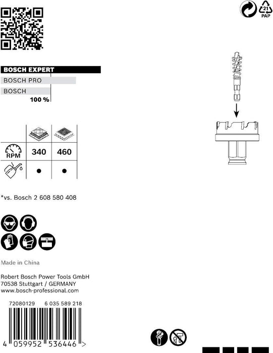 Bosch EXPERT Sheet Metal testera za otvore od 35 x 5 mm - 2608900498 Testera za otvore BOSCH Madras doo Beograd