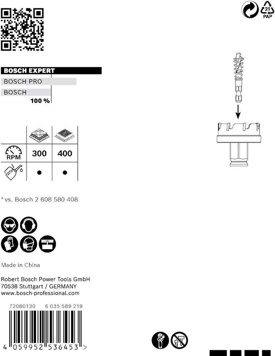 Bosch EXPERT Sheet Metal testera za otvore od 40 x 5 mm - 2608900499 Testera za otvore BOSCH Madras doo Beograd