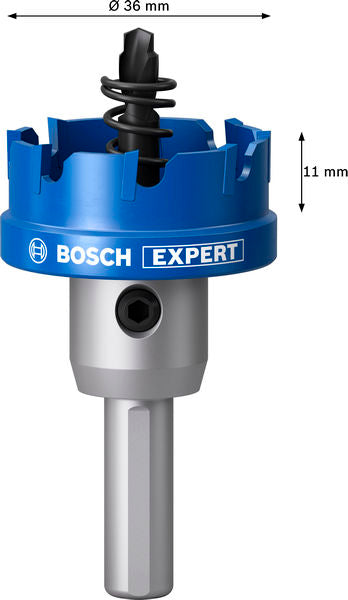 BOSCH EXPERT Sheet Metal testera za otvore sa osovinom, 36×5 mm - Testera za otvore A SM T 36mm (2608901992) Madras doo Beograd Madras doo Beograd