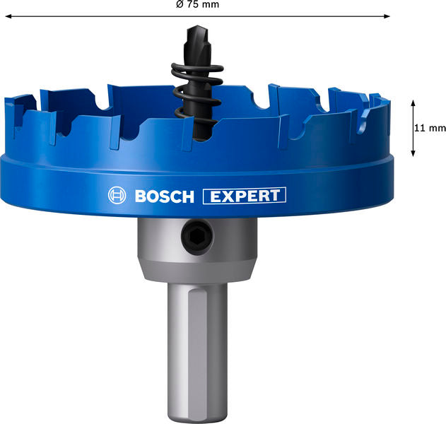 BOSCH EXPERT Sheet Metal testera za otvore sa osovinom, 75×5 mm - Testera za otvore A SM T 75mm (2608902017) Madras doo Beograd Madras doo Beograd
