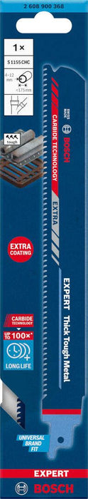 Bosch EXPERT „Thick Tough Metal“ S 1155 CHC list univerzalne testere - pakovanje 1 komad - 2608900368 List univerzalne testere BOSCH Madras doo Beograd