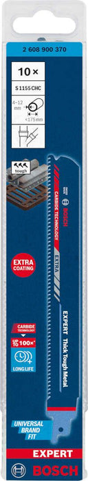 Bosch EXPERT „Thick Tough Metal“ S 1155 CHC list univerzalne testere - pakovanje 10 komada - 2608900370 List univerzalne testere BOSCH Madras doo Beograd