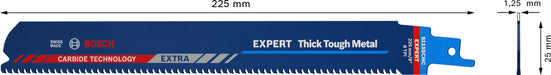 Bosch EXPERT „Thick Tough Metal“ S 1155 CHC list univerzalne testere - pakovanje 3 komada - 2608900369 List univerzalne testere BOSCH Madras doo Beograd