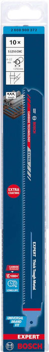 Bosch EXPERT „Thick Tough Metal“ S 1255 CHC list univerzalne testere - pakovanje 10 komada - 2608900372 List univerzalne testere BOSCH Madras doo Beograd