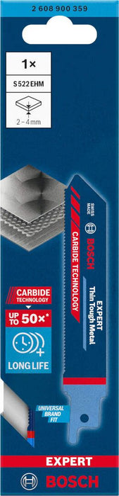Bosch EXPERT „Thin Tough Metal“ S 522 EHM list univerzalne testere - pakovanje 1 komad - 2608900359 List univerzalne testere BOSCH Madras doo Beograd