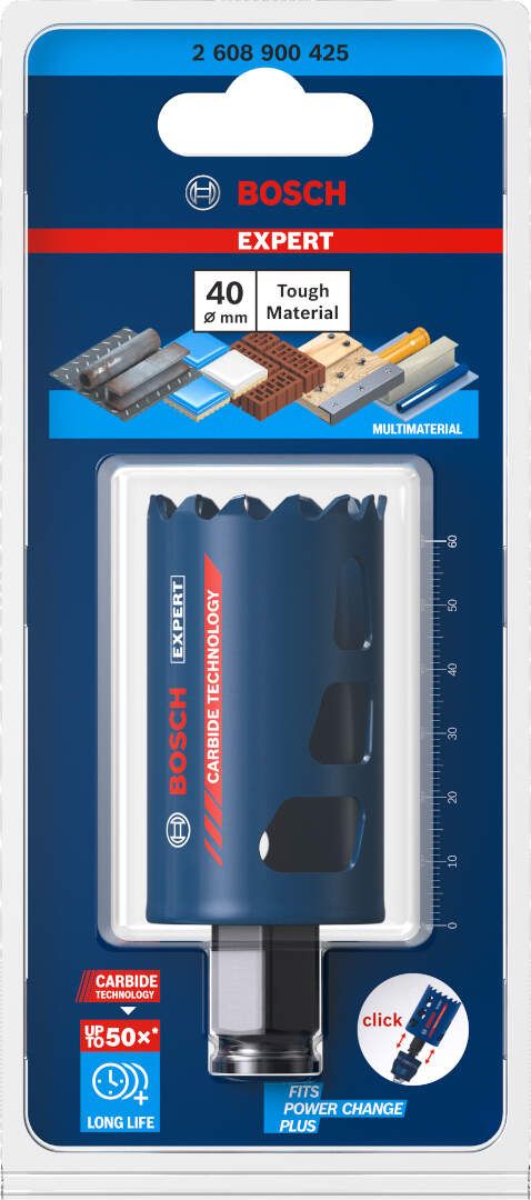Bosch EXPERT Tough Material testera za otvore 40 x 60 mm - 2608900425 Testera za otvore BOSCH Madras doo Beograd