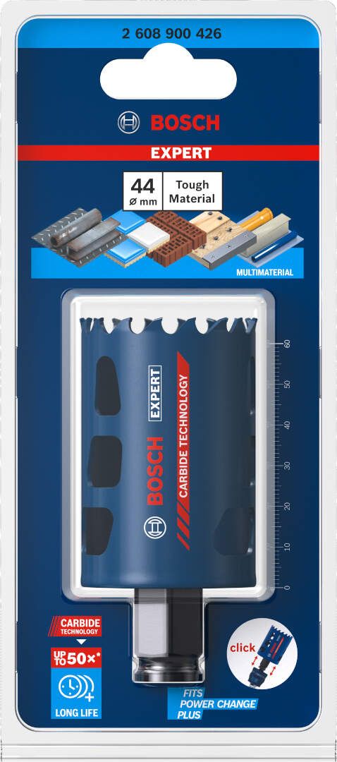 Bosch EXPERT Tough Material testera za otvore 44 x 60 mm - 2608900426 Testera za otvore BOSCH Madras doo Beograd