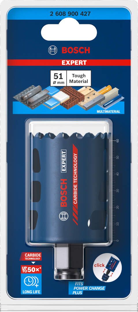 Bosch EXPERT Tough Material testera za otvore 51 x 60 mm - 2608900427 Testera za otvore BOSCH Madras doo Beograd
