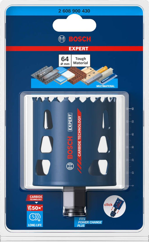Bosch EXPERT Tough Material testera za otvore 64 x 60 mm - 2608900430 Testera za otvore BOSCH Madras doo Beograd