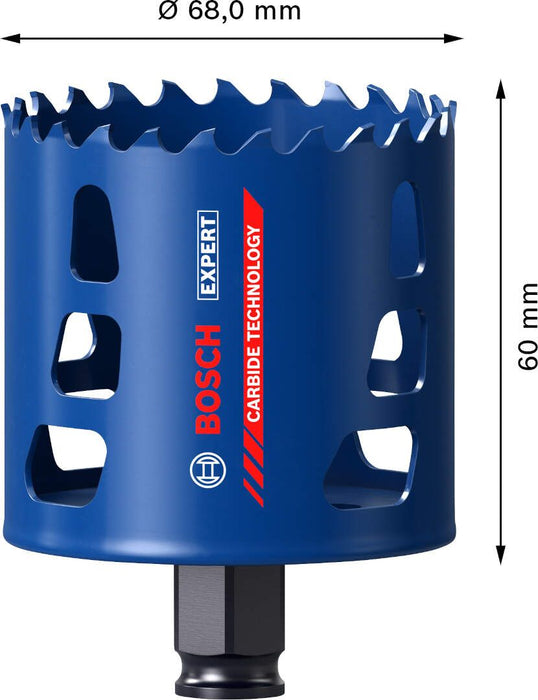 Bosch EXPERT Tough Material testera za otvore 68 x 60 mm - 2608900433 Testera za otvore BOSCH Madras doo Beograd